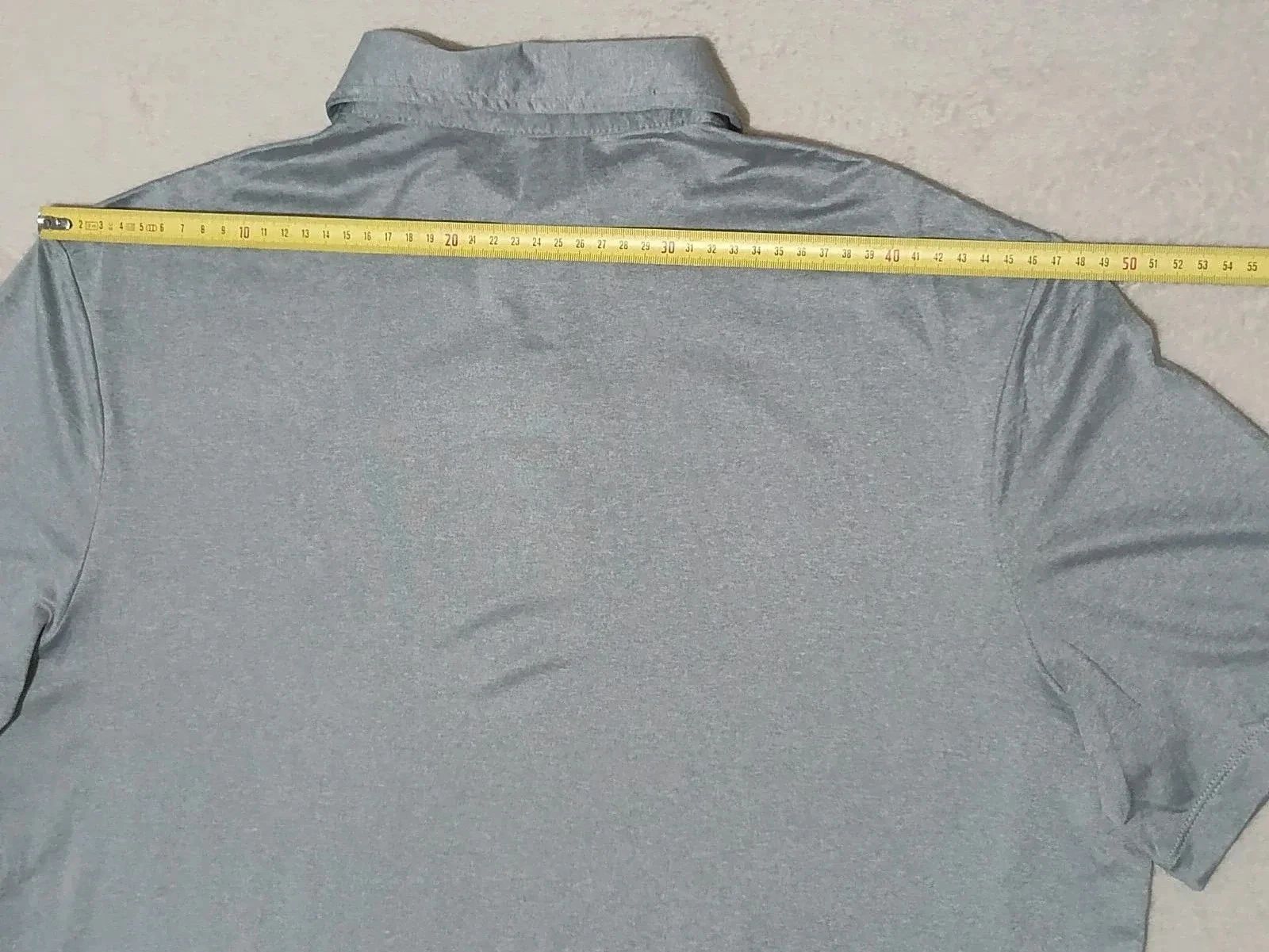 Polo Ralph Lauren Performance grijs geribbeld Geborduurd logo Maat M – photo 14